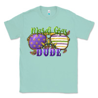 Seafoam mardi gras dude Classic Tee - CowGirlArtShop