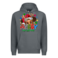 Rock Merry Christmas Premium Hoodie - CowhideDigitalArt
