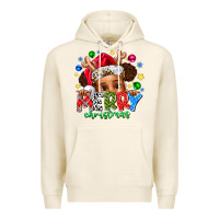 Tofu Merry Christmas Premium Hoodie - CowhideDigitalArt