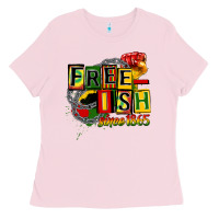 Bubblegum Pink free ish since 1865 Ladies Tee - CowGirlArtShop