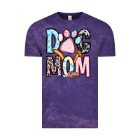 Cloud Purple Easter dog mom Vintage Tee - OliviaCreatesArt