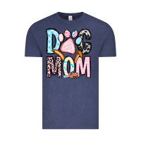 Vintage Denim Easter dog mom Vintage Tee - OliviaCreatesArt