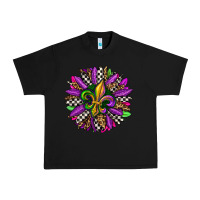 Black mardi gras sunflower Urban Heavy Tee - OliviaCreatesArt