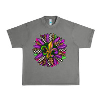 Tornado mardi gras sunflower Urban Heavy Tee - OliviaCreatesArt