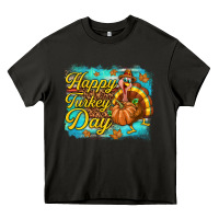 Asphalt Happy Turkey Day Heavy Core Tee - texasbilliewilder