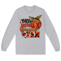 Moon Dust little sister biggest fan basketball Long Sleeve Tee - FaDigitalArtStudio