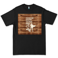 Black husband daddy gamer hero Premium Tee - TumblerDesignByShophia