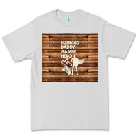 Dove Grey husband daddy gamer hero Premium Tee - TumblerDesignByShophia