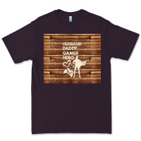 Plum husband daddy gamer hero Premium Tee - TumblerDesignByShophia