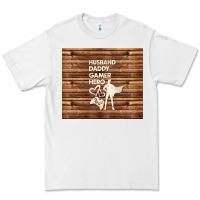 White husband daddy gamer hero Premium Tee - TumblerDesignByShophia