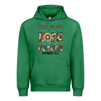 Emerald for i know the plans i have for you plans to give you hope and a futur Urban Hoodie - JahusDesignShop