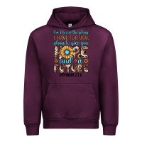 Mauve Wine for i know the plans i have for you plans to give you hope and a futur Urban Hoodie - JahusDesignShop
