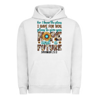 Pigment Lunar Rock for i know the plans i have for you plans to give you hope and a futur Urban Hoodie - JahusDesignShop