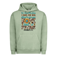 Pigment Oil Green for i know the plans i have for you plans to give you hope and a futur Urban Hoodie - JahusDesignShop
