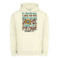 Pigment Pistachio for i know the plans i have for you plans to give you hope and a futur Urban Hoodie - JahusDesignShop