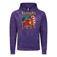 Cloud Purple Firefighter mom Vintage Hoodie - FaDigitalArtStudio