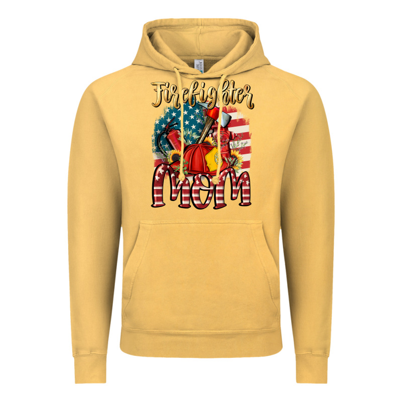 Firefighter Mom Vintage Hoodie by FaDigitalArtStudio | Teevron
