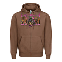 Chestnut dachshund mom Zipper Hoodie - BarkalooDesign