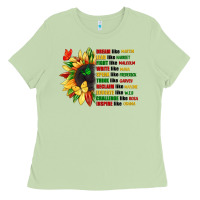 Matcha dream like martin juneteenth Ladies Tee - CowGirlArtShop