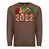 Chestnut happy 2022 with christmas tree cake Premium Sweatshirt - AdoDesignShop