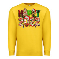 Lemon happy 2022 with christmas tree cake Premium Sweatshirt - AdoDesignShop