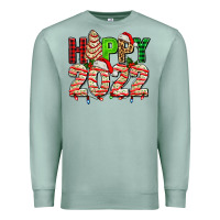 Seafoam happy 2022 with christmas tree cake Premium Sweatshirt - AdoDesignShop