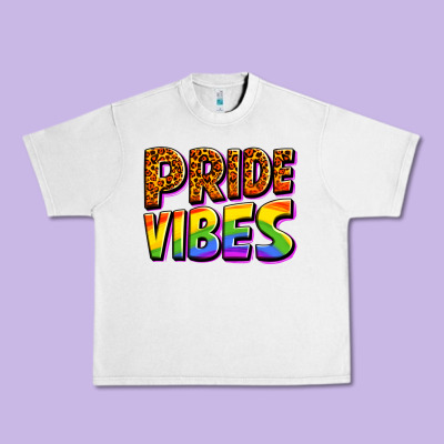Pride Vibes Urban Heavy Tee Designed By Oliviacreatesart