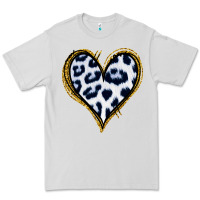 Dove Grey Dalmatians Heart Gold Glitter Premium Tee - Jasminsmagicworld