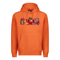 Carrot Merry Christmas Premium Hoodie - CowhideDigitalArt