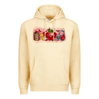 Pina Colada Merry Christmas Premium Hoodie - CowhideDigitalArt