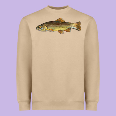 Arizona Apache Trout Fish Heavyweight Sweatshirt Designed By Barkaloodesign