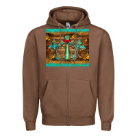 Chestnut crosses tumbler Zipper Hoodie - BarkalooDesign