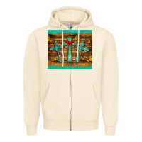 Sandshell crosses tumbler Zipper Hoodie - BarkalooDesign