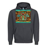 Smoke crosses tumbler Zipper Hoodie - BarkalooDesign
