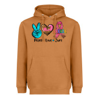 Meerkat peace love  cure Heavyweight Hoodie - AdoDesignShop