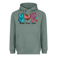 Sage peace love  cure Heavyweight Hoodie - AdoDesignShop