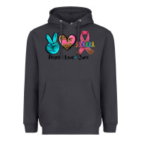 Smoke peace love  cure Heavyweight Hoodie - AdoDesignShop