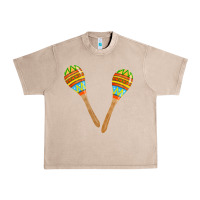 French Oak maracas fa element Urban Heavy Tee - FaDigitalArtStudio
