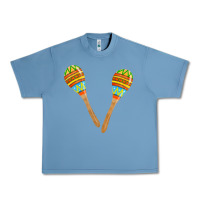Pebble Blue maracas fa element Urban Heavy Tee - FaDigitalArtStudio
