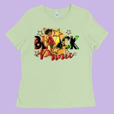 Black Prince Ladies Tee Designed By Cowgirlartshop
