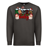 Smoke santa baby with santa and christmas tree cake Premium Sweatshirt - AdoDesignShop