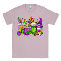 Lilac mardi gras coffee cups cowgirl Classic Tee - CowGirlArtShop