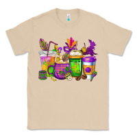 Mushroom mardi gras coffee cups cowgirl Classic Tee - CowGirlArtShop