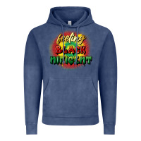 Vintage Denim Feeling blacknificent Vintage Hoodie - FaDigitalArtStudio