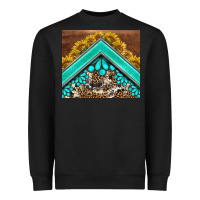 Black western  sunflower turquise gemstone  tumbler Heavyweight Sweatshirt - BarkalooDesign