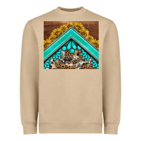 Mushroom western  sunflower turquise gemstone  tumbler Heavyweight Sweatshirt - BarkalooDesign