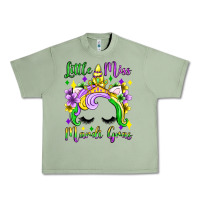 Oil Green little miss mardi gras unicorn  olivia Urban Heavy Tee - OliviaCreatesArt