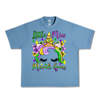 Pebble Blue little miss mardi gras unicorn  olivia Urban Heavy Tee - OliviaCreatesArt
