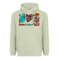 Matcha peace love dia de los muertos Heavyweight Hoodie - AdoDesignShop