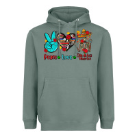 Sage peace love dia de los muertos Heavyweight Hoodie - AdoDesignShop